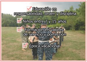 Caracteristicas de los campamentos de orientacion miiltar para niños