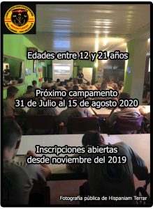 Campamento de Orientación Militar Hispaniam Temarr información general