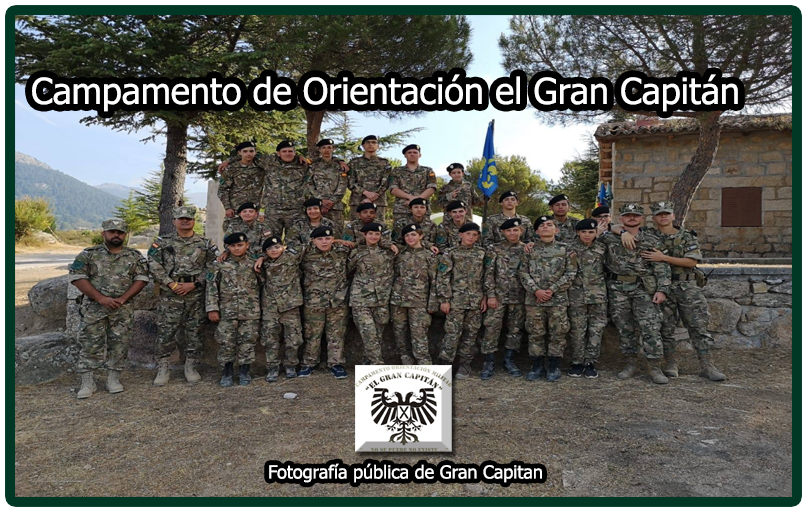 ☆ Campamento Orientación Militar Gran Capitán ☆ en Madrid – Navacerrada 2022