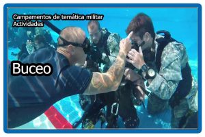 Actividades de buceo