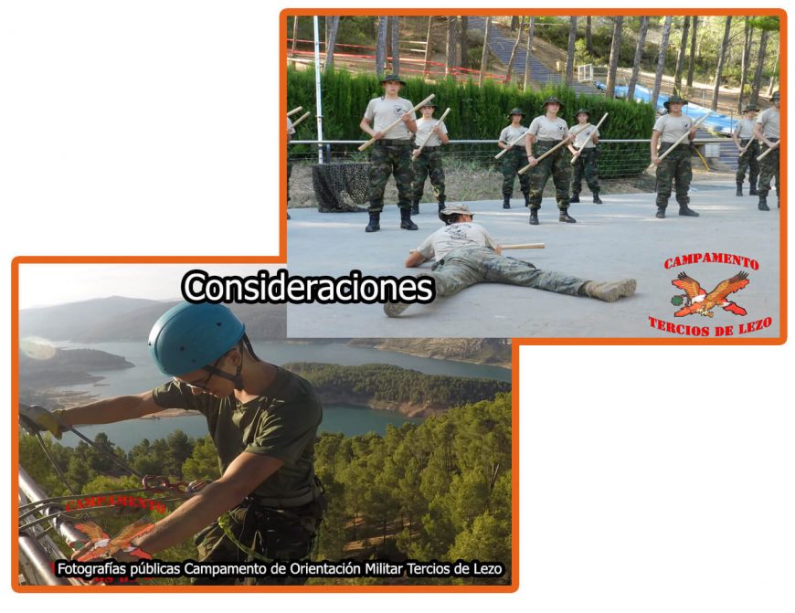 Consideraciones